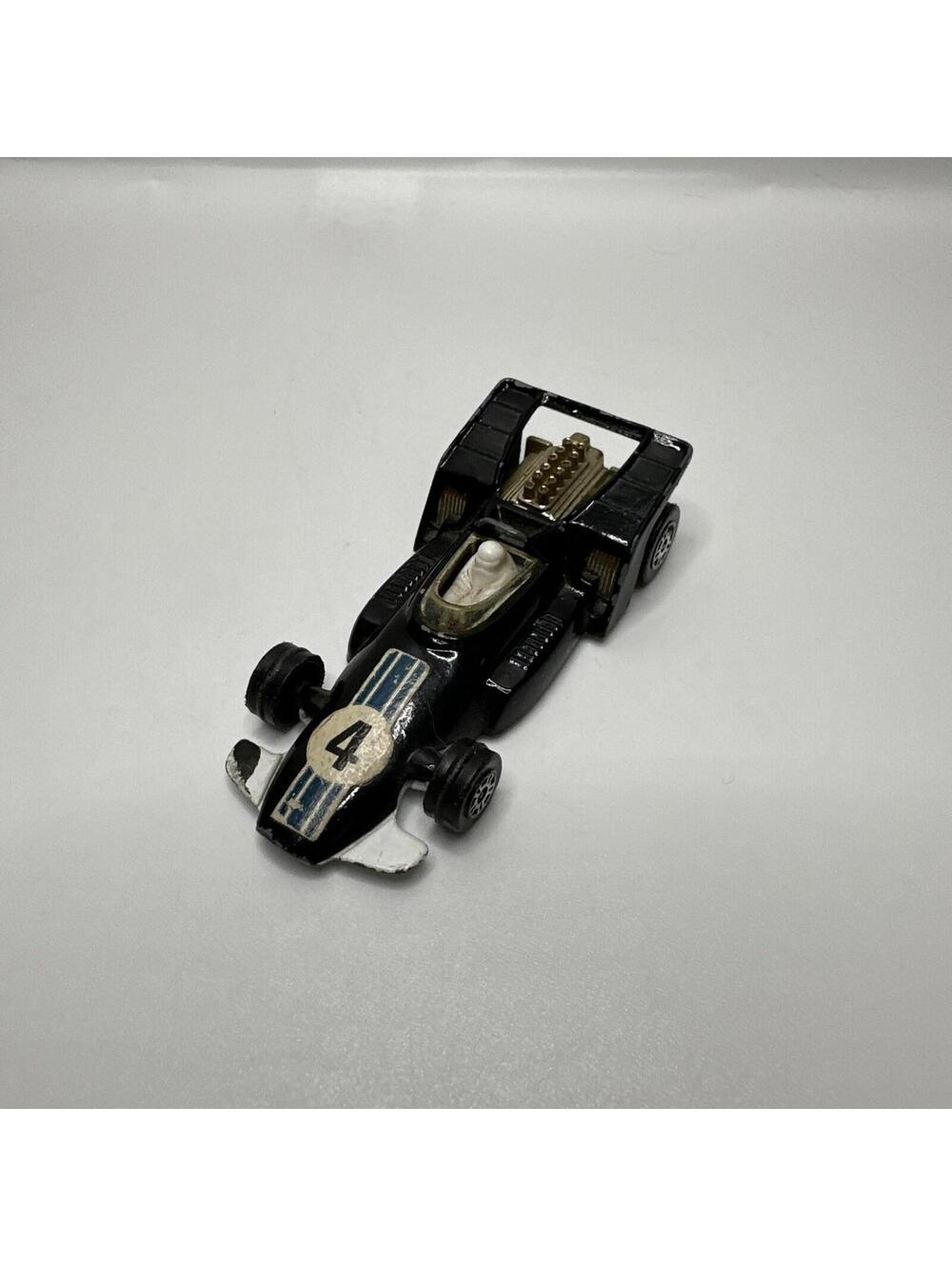 1973 Corgi Juniors Black #4 Formula 5000 Racing Car #27 Great Britain Toy